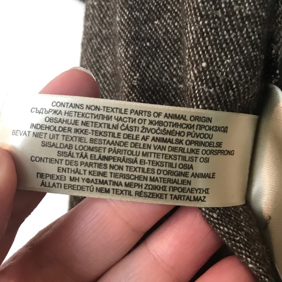 Burberry Brit Linen Wool Brown Blend Short Sleeve Sheath Dress 10 - Picture 8 of 14